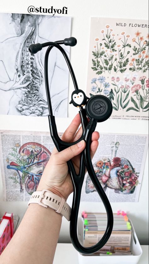 Medicine Inspiration, Littmann Cardiology, Cardiology, Vision Board, Medicine, University, Black