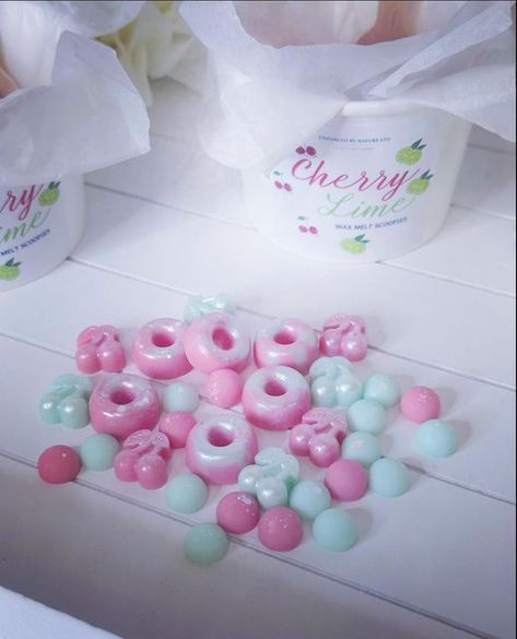 Mini Donut Wax Melts, Ice Cream Scoop Wax Melts, Valentine Wax Melts, Happy Wax Melts, Fruit Loop Wax Melt, Sweet Cherries, Candle Wax, Home Fragrance, Wax Melts