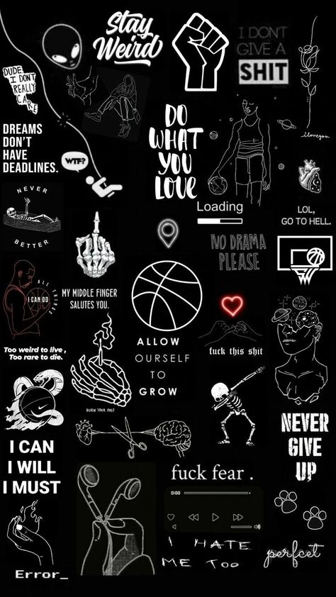 Basketball Iphone Wallpaper, Cool Basketball Wallpapers, Cool Black Wallpaper, Just Do It Wallpapers, Kad Nama, Android Wallpaper Dark, Personaje Fantasy, Wallpaper Hitam, Iphone Wallpaper For Guys