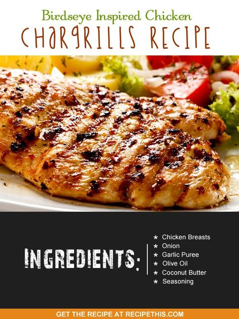 Copycat Recipes | Copycat Birdseye Inspired Chicken Chargrills Recipe #airFryerRecipes #airFryerChicken #airFryerChickenChargrills Chargrilled Chicken, Recipes Copycat, Best Gluten Free Recipes, Chicken Cordon Bleu, I Remember When, Poultry Recipes, Bbq Recipes, Chicken Breast Recipes, Remember When