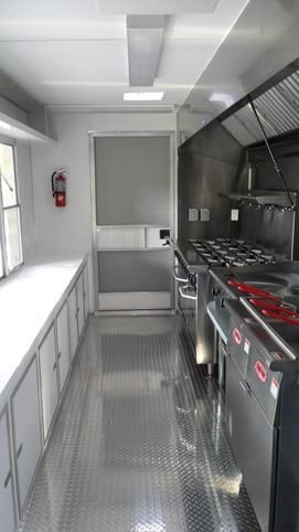 # Food Truck Design Interior, Food Truck Interior, Foodtrucks Ideas, Bbq Smoker Trailer, Smoker Trailer, Starting A Food Truck, Food Vans, Food Trailers, Catering Trailer