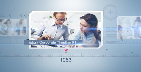 Play preview video Corporate Timeline, Timeline Video, Timeline History, History Video, Pixel Sorting, After Effects Intro Templates, After Effects Intro, Intro Template, Timeline Design