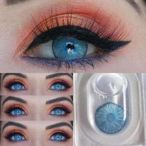 NEW IN - Unicoeye Color Contacts For Halloween, Cool Contacts, Colored Eye Contacts, Cosmetic Contact Lenses, Prescription Colored Contacts, Eye Contact Lenses, Soft Contact Lenses, Contact Lens Solution, Cosplay Contacts