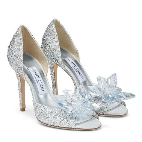 Crystal Open Toe Heels | ANILLA 100 | Pre Fall 19 | JIMMY CHOO Dream Heels, Red Bridal Shoes, Cinderella Heels, Diamond High Heels, Dr Shoes, Cinderella Shoes, Crystal Heels, Jimmy Choo Heels, Rhinestone Shoes