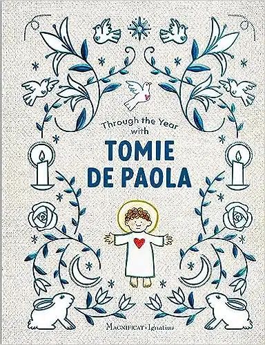 Through the Year Book Cover Read Aloud Revival, Tomie Depaola, Short Passage, Pope Benedict, Book Of The Month, The Saint, Blessed Mother, Christian Books, Inspirational Books