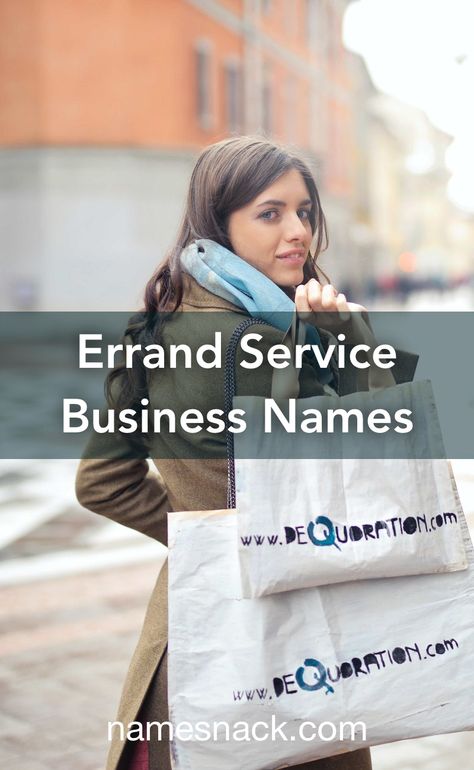 Personal Shopper Business, Errand Business, Orange Company, Free Logos, Service Business, Great Names, Service Projects, Service Based Business, Name Ideas