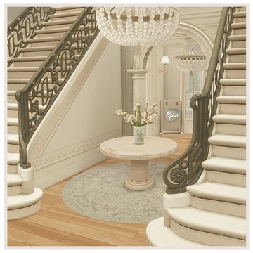 Lotes The Sims 4, Old Money House, The Sims 4 Lots, San Myshuno, Hotel House, Sims 4 House Design, Casas The Sims 4, Sims Building, Sims House Plans