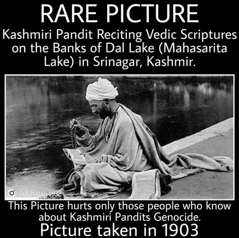 Kashmiri Pandit, Srinagar Kashmir, Ancient Indian History, Dal Lake, Interesting Science Facts, Ancient History Facts, Indian History Facts, True Interesting Facts, Sanatan Dharma