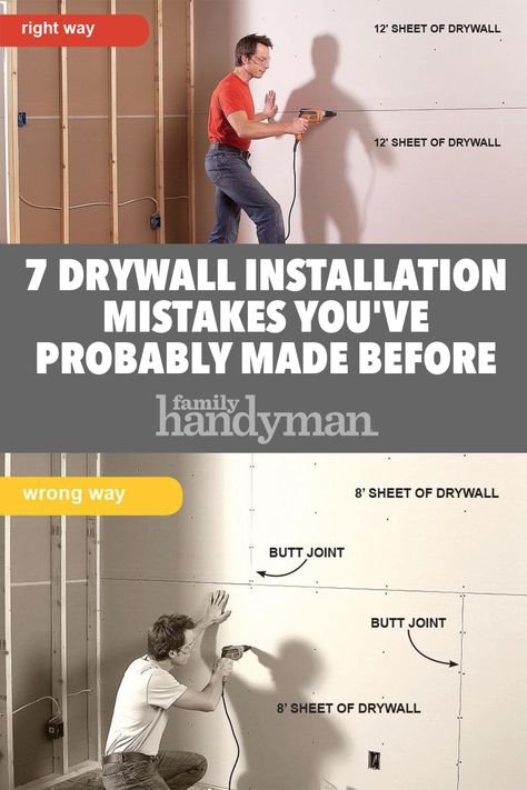 Diy Drywall Installation, Adu Layout, Installing Drywall, Reno Tips, Basement Refinishing, Hanging Drywall, Drywall Finishing, Garage Update, Framing Construction