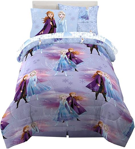 Frozen Themed Bedroom, Colorful Bedding Sets, Full Size Comforter, Colorful Bedding, Kids Bedding Sets, Disney Frozen 2, Twin Comforter, Soft Comforter, High Quality Bedding