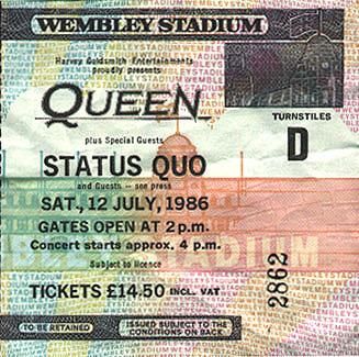 Apollo Theater, Joe Louis, Queen Poster, Ticket Stubs, Roger Taylor, Queen Pictures, Wembley Stadium, John Deacon, Brian May