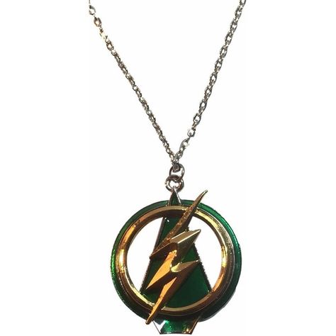 DC Comics The Flash Green Arrow Crossover Pendant NECKLACE Costume... ($9.99) ❤ liked on Polyvore featuring jewelry, green jewellery, pendant necklaces, green jewelry, chain pendant necklace and chains jewelry Villain Jewelry, Dc Jewelry, Green Jewellery, Green Pendant Necklace, Arrow Jewelry, Jewellery Pendant, Green Pendant, Green Pendants, Disney Bounding