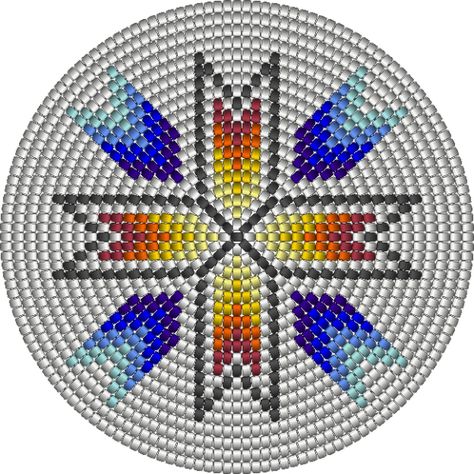 I have been trying out various bead pattern programs. I found Bead Tool 4 to be a great little program. I use it on my PC. I have yet to find an iPhone app that does bead patterns well. Bead Tool 4… Mochila Crochet, Indian Beadwork, Native American Beadwork Patterns, Native Beading Patterns, Crochet Mandala Pattern, Beadwork Designs, Beading Patterns Free, Tapestry Crochet Patterns, Native Beadwork