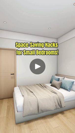 Bed Against Wall Ideas, Homecraft Designer, Bed Against Wall, Apartments Ideas, Utensil Drawer Organization, Space Saving Hacks, Utensil Drawer, Attic Design, Small Room Decor