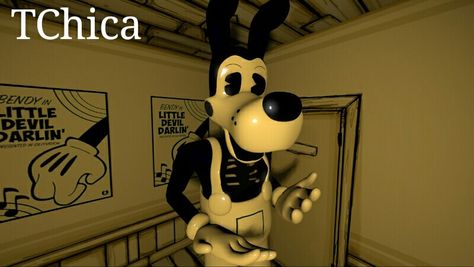 Boris the Wolf! Boris The Wolf, Alice Angel, Bendy And The Ink Machine, The Building, Horror Game, Detailed Image, Pluto The Dog, Digital Artist, The Darkest