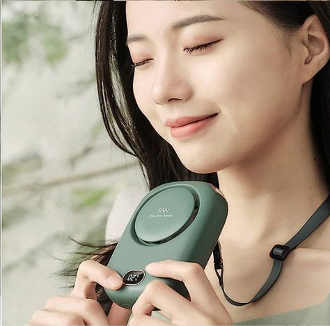 CoolClip Fan - Cool Clip Fan Under Shirt,Coolclip Portable Fan,Cool Clip Fan for Clothes, Coolclip Personal Cooling Fan,Coolclip Portable Neck Fan (Green) Bladeless Fan, Neck Fan, Desktop Stand, Portable Fan, Air Cooler, Hand Held Fan, Electric Fan, Fan Speed, Beat The Heat