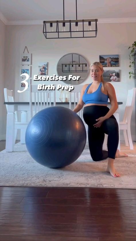 Exercises For Pregnant Women, Pelvic Muscles, Birth Prep, Birth Preparation, Exercise During Pregnancy, Stability Ball, Benefits