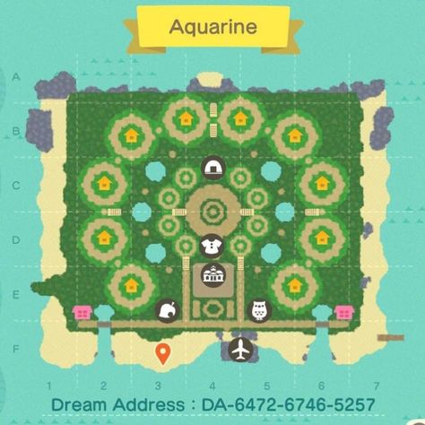 10 Amazing Animal Crossing Map Ideas in 2022 Map Ideas, Old Mansion, Rock Garden Design, Path Design, Mini Moon, Mushroom Design, Tropical Theme, Island Tour, Animal Games