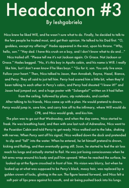 Pjo Hoo Headcanon, Nico Di Angelo Headcannons, Will And Nico Headcanon, Nico Headcanon, Will Solace Headcanons, Nico And Will, Percy Jackson Jason, Percy Jackson Jason Grace, Leo And Nico