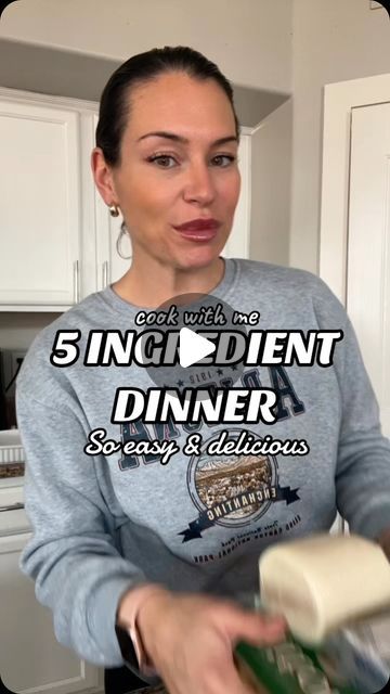 @recipes4reel on Instagram: "5 Ingredient Dinner 🍽" Easy Dinner Recipes Family Of 4, Dinner Last Minute, Five Ingredient Recipes Dinner Crock Pot, 5ingredient Recipes Meals Easy Dinners, Dinner Ideas Fast And Easy, Easy Weeknight Suppers, Quick Family Meals Dinner Tonight, Best Easy Healthy Dinner Recipes, Dinners For Family Of 5