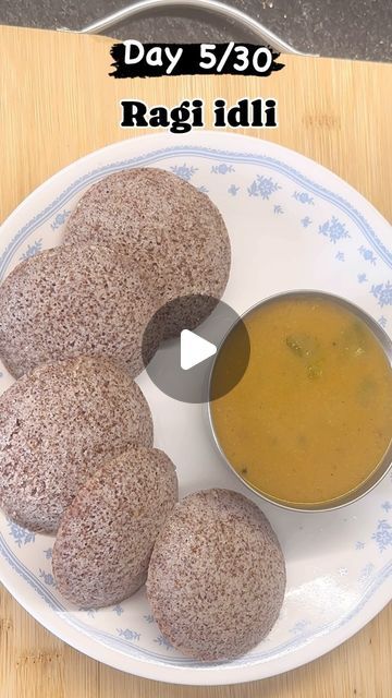 Anusrikanth on Instagram: "30 days breakfast ideas // Ragi idli

Ingredients 

Ragi ( finger millet) - 2 cups 
Urad dal - 1 cup
Idli Rava - 1.5 cup 
Salt as needed 

#ragiidli #breakfast #healthyrecipes #weightlossrecipe #idli #30days #day5 #quickrecipes #simplerecipes #homemaderecipe #breakfastideas #proteinrecipes" Ragi Idli Recipe, Paneer Salad, Ragi Recipes, Finger Millet, Puri Recipes, Idli Recipe, Urad Dal, Millet, Protein Foods