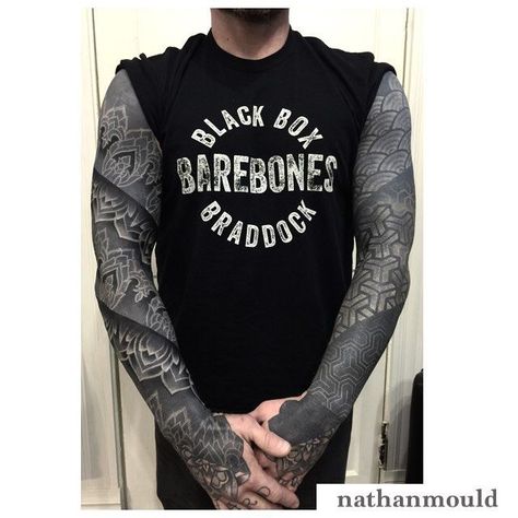 Blackout Tattoo Sleeve, White Over Black Tattoo, Black Sleeve Tattoo, Colorful Tattoos, Black White Tattoos, Blackout Tattoo, Epic Tattoo, Geniale Tattoos, Black Tattoo