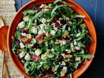 Cape Cod Chopped Salad Recipe | Ina Garten | Food Network Cod Salad, Chopped Salad Recipe, Best Apple Cider Vinegar, Green Salads, Kale Caesar Salad, Super Salads, Leafy Green Salads, Wedge Salad, Resep Salad