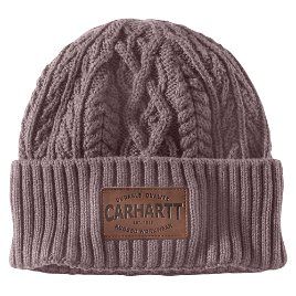 Carhartt Women's Sparrow Newark Hat - front Carhart Hat, Carhartt Women's Outfit, Montana Life, Basketball Fashion, Weird Style, Clothing Wardrobe, Cable Knit Beanie, Fall Faves, Cable Knit Hat