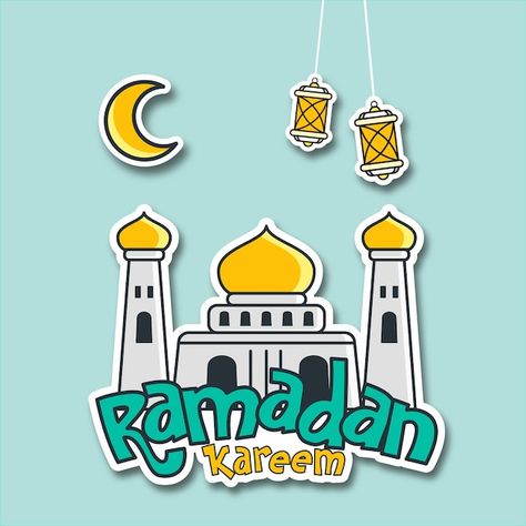 Ramadhan Kareem Design, Ramadhan Design, Eid Calligraphy, Ramadan Calligraphy, Ramadan Lamp, Poster Ramadhan, Calligraphy Ramadan, Ramadan Printables, Picture Borders