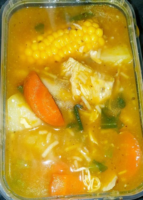 Bajan Chicken Soup, Caribbean Chicken Soup Recipes, West Indian Soup Recipes, Caribbean Chicken Soup, Caribbean Soup, Recipe For Chicken Soup, Barbados Recipes, Bajan Food, Bajan Recipe