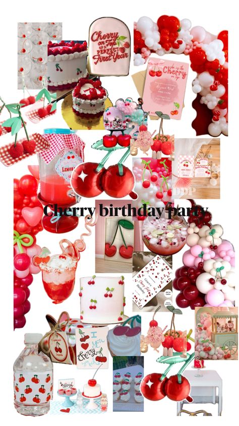 Cherry Theme, Mexican Birthday Parties, Mexican Birthday, Birthday Dinner Party, 28th Birthday, 26th Birthday, Kids Birthday Themes, 23rd Birthday, 22nd Birthday