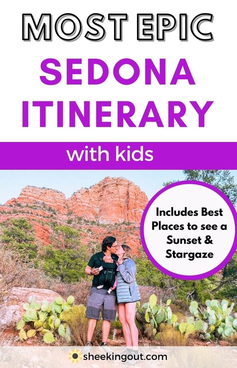 Sedona Family Vacation, Things To Do In Sedona With Kids, Sedona Arizona Things To Do In With Kids, Sedona Hikes With Kids, Sedona With Toddler, Sedona Arizona With Kids, Sedona With Kids, Grand Canyon With Kids, Sedona House