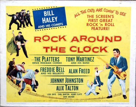 Alan Freed, Bill The Cat, Bill Haley, Rock Around The Clock, Classic Rock And Roll, Best Rock, B Movie, Music Photo, Movie Premiere