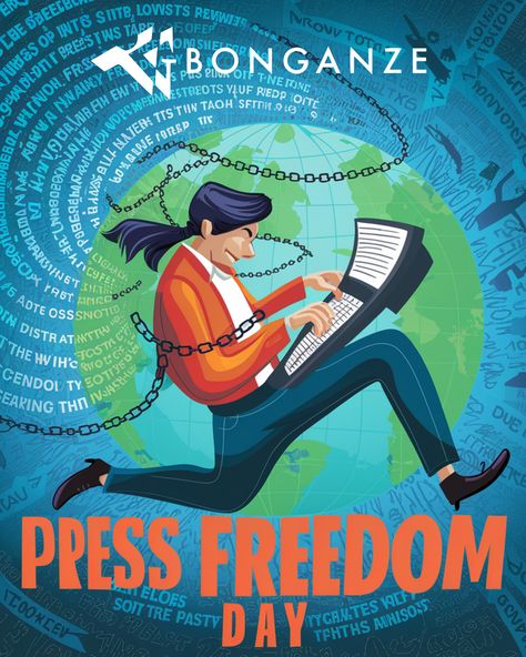 "Today, as we celebrate Press Freedom Day, let's remember the importance of a free press in shaping our societies. 📰💪 Our voices matter, and so does our right to express them without fear. Join us in supporting press freedom by wearing your beliefs proudly with our Bonganze. Let's stand together in solidarity for truth, transparency, and the power of the press! #PressFreedomDay #FreePress #StandForTruth" Press Freedom, The Press, Join Us, Stuff To Do, The Voice, Matter, Let It Be