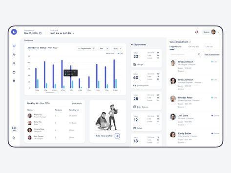 Attendance Dashboard UI by Riju Rajan on Dribbble Attendance App, Attendance List, Attendance Register, Attendance Chart, Dashboard Reports, Attendance Tracker, Student Apps, Student Attendance, Dashboard Ui