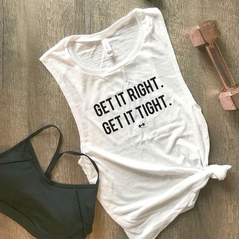 Tight Workout, Funny Sports Shirts, Tight Tank Top, Funny Workout Tanks, Fitness Funny, Funny Motivation, Outfit Gym, Funny Tanks, Womens Workout