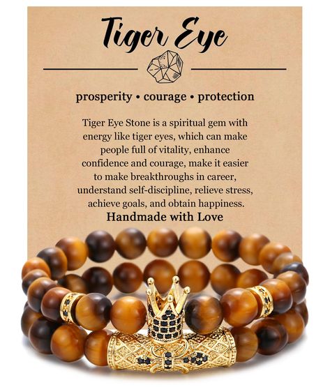 Bracelets Bangle, Elastic Rope, How To Make Rope, Tiger Eye Bracelet, Beads Bracelets, Yoga Bracelet, Precious Beads, Tiger Eye Beads, Semi Precious Beads