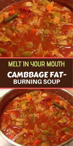 Weight Watchers Cabbage Soup Recipe, Cabbage Fat Burning Soup, Low Carb Vegetable Soup, فاصوليا خضراء, Cabbage Soup Diet Recipe, Fat Burning Soup, Low Calorie Soup, Weight Watchers Soup, Cabbage Soup Recipes