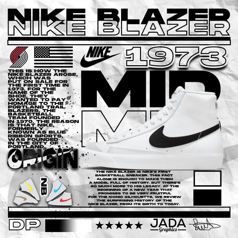 #nike #poster #design Nike Poster Design, Nike Poster, Portland City, Basketball Sneakers, Nike Blazer, Blue Ribbon, Poster Design, Basketball, Wallpapers