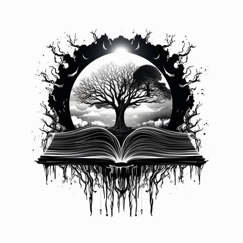 a logo for a literary event about a book that deals with a dark and post-apocalyptic future #logo #neuro #beautiful #art #book Book Symbols Logo, Book Logo Aesthetic, Fantasy Symbols, 21st Century Literature, Author Logo, Writer Logo, Fantasy Logo, Future Logo, Ink Logo