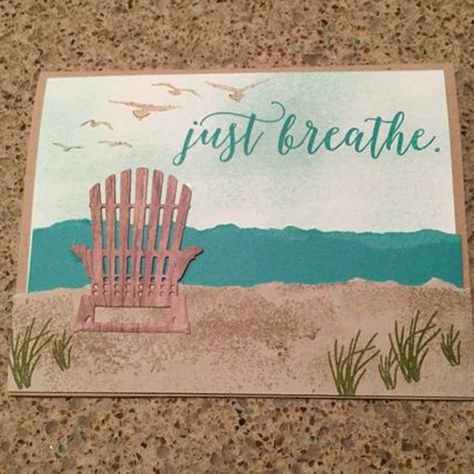 Door Metal, Embossing Paper, Paper Greeting, Scrapbooking Set, Nautical Cards, Beach Cards, Island Theme, Creative Scrapbook, Make Your Own Card