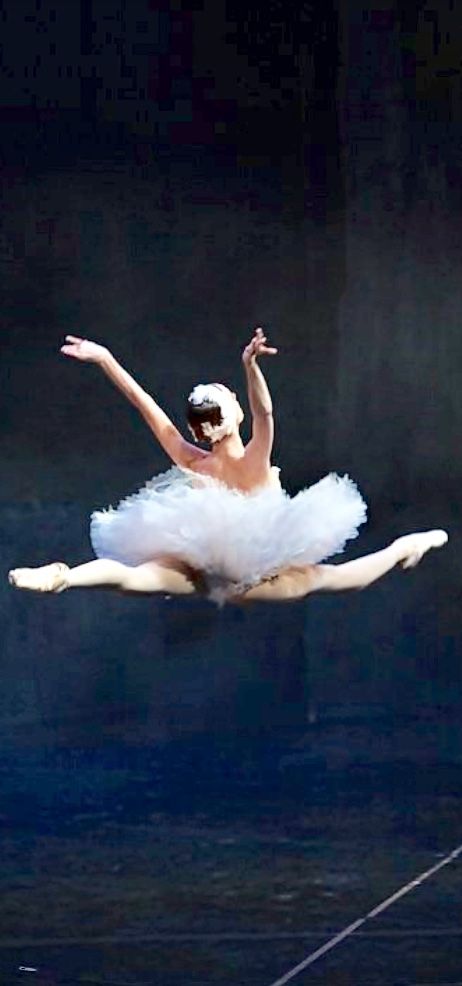 The Flight Of The Swan-Grand Jete-Antonella Albano Grand Jete, Ballet Music, Ballet Gif, Dance Photography Poses, Dancing In The Moonlight, White Swan, Street Dance, Swan Lake, Dance Photography