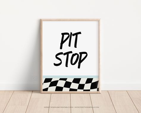 Race Car 1st Birthday Party, Car 1st Birthday Party, Car 1st Birthday, Blue Race Car, 1st Birthday Party Decor, First Birthday Sign, Blue Checkered, Birthday Sign, Table Signs