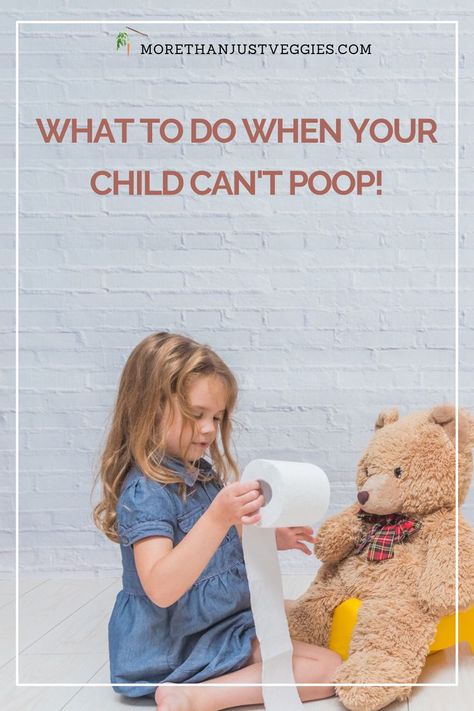 A child next to her potty, playing with toilet paper. Her teddy bear is sitting on the potty. Toddler Constipation Remedies, Extreme Constipation, Natural Laxitive, Kids Constipation, Abdominal Pain Relief, Low Sugar Diet Recipes, Constipation Remedies, Colon Detox, Constipation Relief