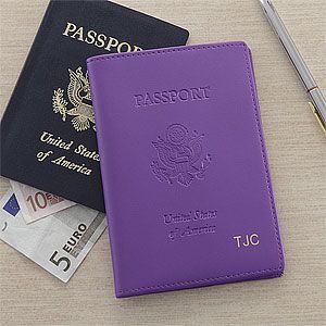 World Traveler Passport Cover - Purple Purple Passport, Personalized Desk Accessories, Personalized Desk, States In America, Leather Passport Cover, Purple Leather, Passport Cover, Purple Aesthetic, World Traveler