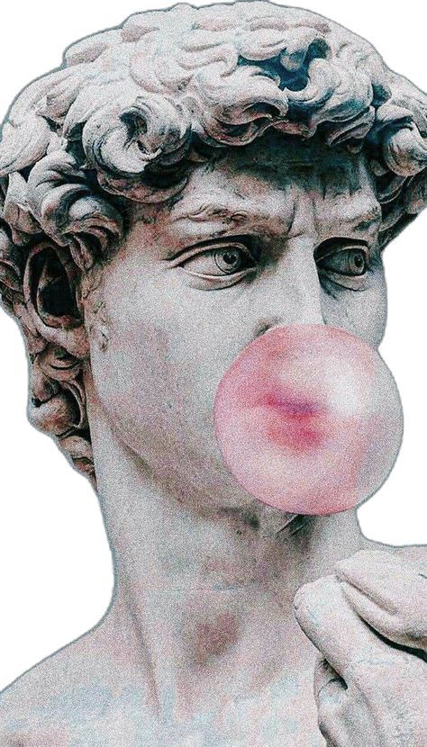 Wallpares Iphone, Pomegranate Pictures, Bubble Gum Bubble, Gum Bubble, Wallpaper Iphone Tumblr, Statue Of David, Blowing Bubble Gum, Bubble Pictures, Medusa Art