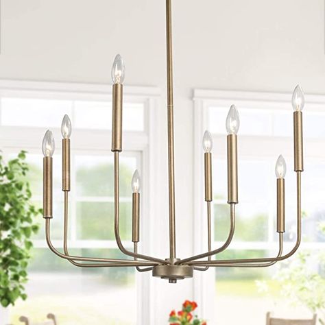 Modern Dining Room Light Fixtures, Antique Gold Chandelier, Modern Farmhouse Light Fixtures, Modern Dining Room Lighting, Modern Farmhouse Lighting, Kitchen Island Chandelier, Chandelier Modern, Dining Room Light Fixtures, Farmhouse Chandelier