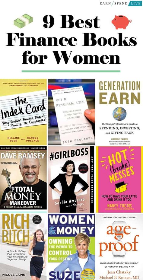 Audiobooks For Women, Best Finance Books, Financial Books, Self Improvement Books, Business Books Worth Reading, Financial Literacy Lessons, Financial Wisdom, Make Money Playing Games, Books For Women