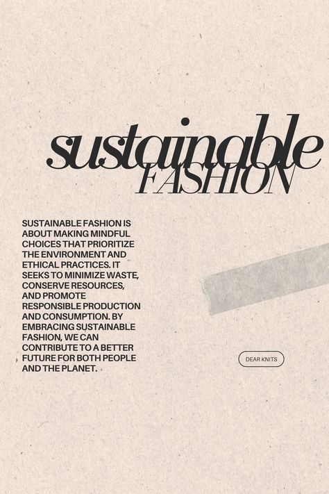 Sustainable Fashion Quotes, Ballin On A Budget, Ethical Brands, Sustainable Fashion Brands, Fashion Project, Sustainable Brand, Eco Friendly Fashion, Life Tips, Social Media Pages