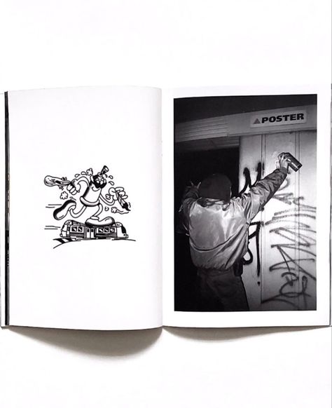 Graffiti Book Cover, Graffiti Books, Shooting Studio, 잡지 레이아웃, Graffiti Photography, Art Zine, Handpoke Tattoo, Graffiti Words, Zine Design